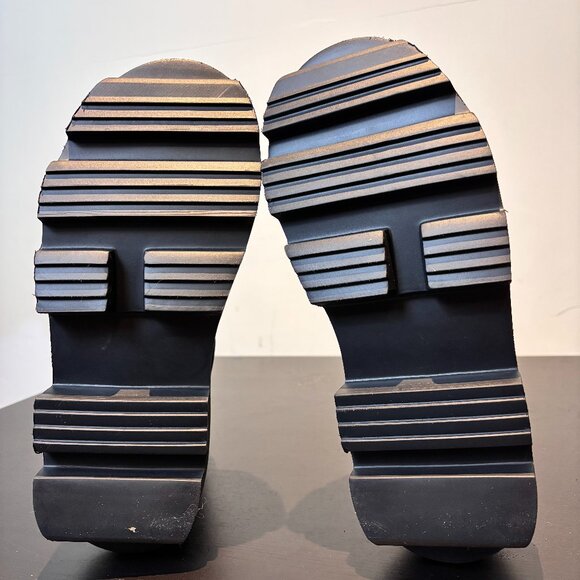 Rick Owens Megatooth Combat Boots – Black (Size 44) - Picture 5 of 5